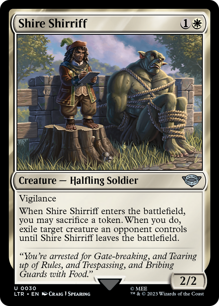 Shire Shirriff [The Lord of the Rings: Tales of Middle-Earth]