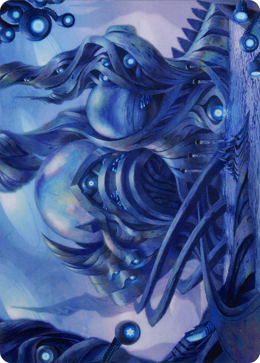 The Surgical Bay // The Surgical Bay (AONE-062) - Phyrexia: All Will Be One Art Series (Borderless) Foil
