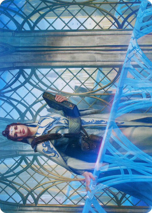 Hurkyl, Master Wizard // Hurkyl, Master Wizard (ABRO-010) - The Brothers' War Art Series (Borderless) Foil