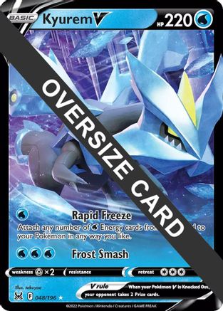 Kyurem V - 048/196/196  - Holofoil Jumbo Cards - Promo