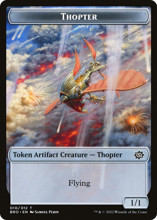 Thopter (TBRO-010) - The Brothers' War Tokens