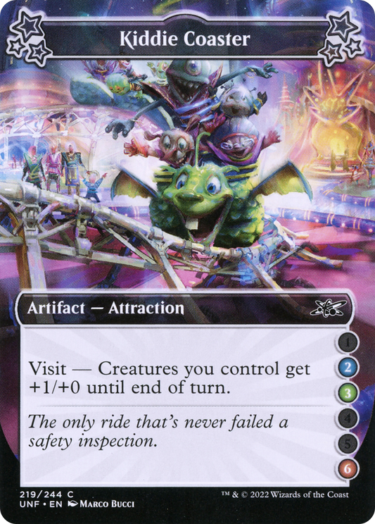 Kiddie Coaster (2-3-6) (UNF-219) - Unfinity Foil