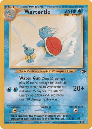 Wartortle 015  Southern Islands - Promo