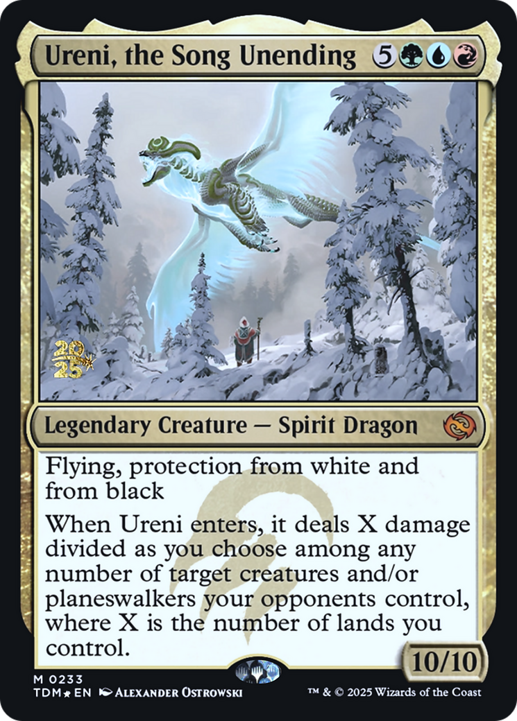 Ureni, the Song Unending [Tarkir: Dragonstorm Prerelease Promos]