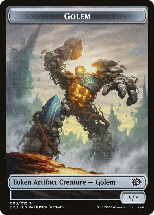 Golem (TBRO-006) - The Brothers' War Tokens