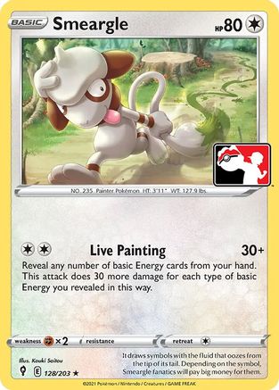 Smeargle  Prize Pack Series Cards - Rare