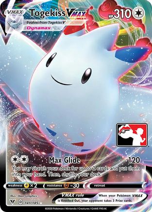 Togekiss VMAX  - Holofoil Prize Pack Series Cards - Ultra Rare