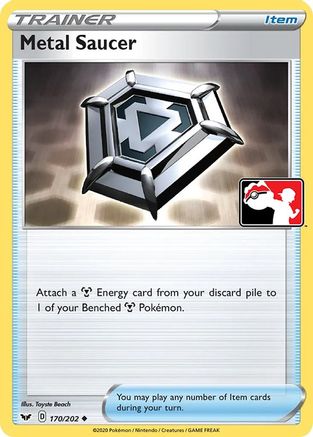Metal Saucer  Prize Pack Series Cards - Uncommon