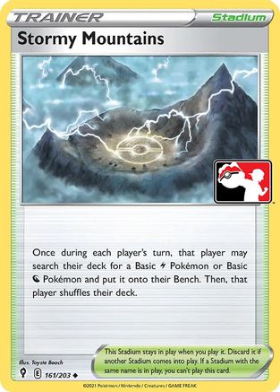 Stormy Mountains/203  Prize Pack Series Cards - Uncommon