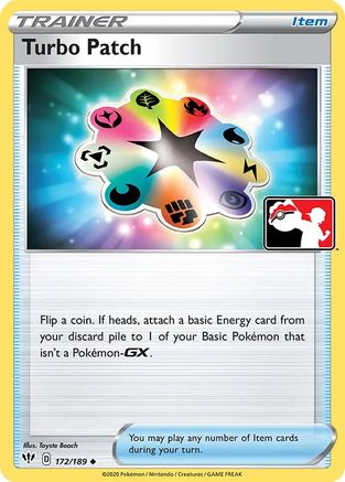 Turbo Patch  - Holofoil Prize Pack Series Cards - Uncommon