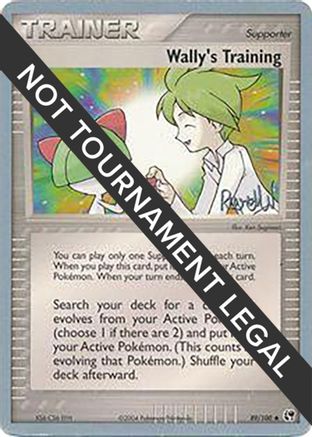 Wally's Training - 2004 (Reed Weichler) 089  World Championship Decks - Uncommon
