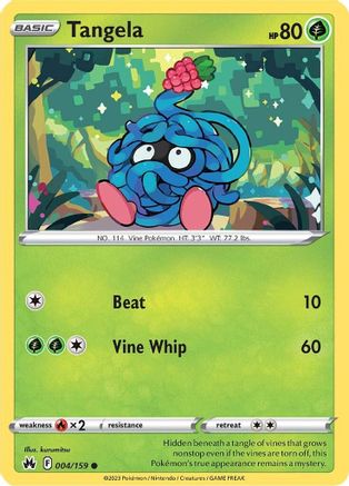 Tangela 004  Crown Zenith - Common