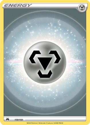 Metal Energy (Texture Full Art) 159  - Holofoil Crown Zenith - Ultra Rare