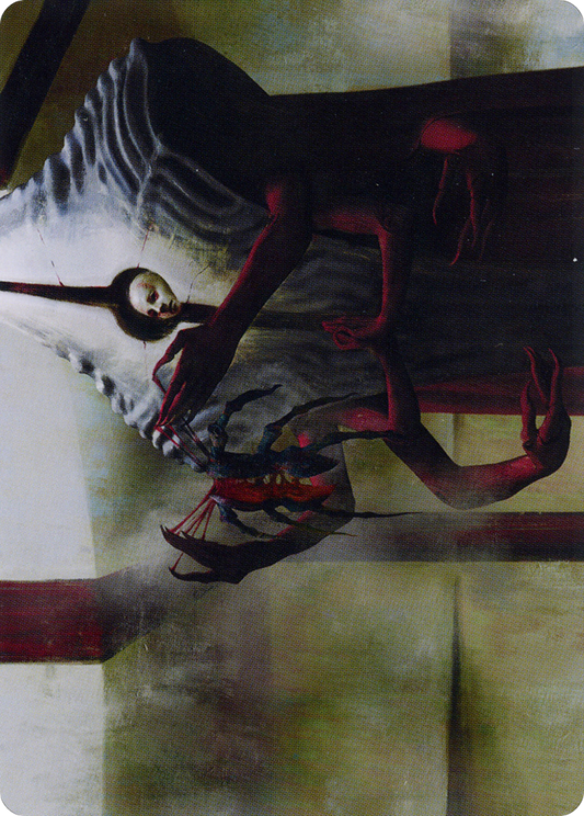 Vivisection Evangelist // Vivisection Evangelist (AONE-054) - Phyrexia: All Will Be One Art Series (Borderless)