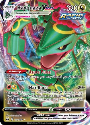 Rayquaza VMAX (102) 102  - Holofoil Crown Zenith - Ultra Rare