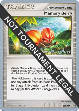 Memory Berry - 2009 (David Cohen) 110  World Championship Decks - Uncommon