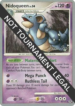 Nidoqueen - 2009 (Jason Martinez) 030  World Championship Decks - Rare