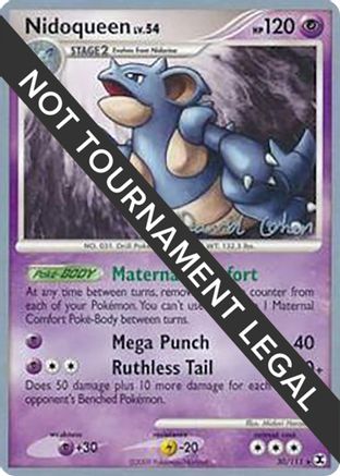 Nidoqueen - 2009 (David Cohen) 030  World Championship Decks - Rare