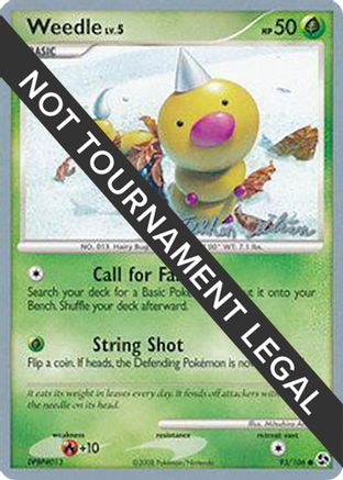 Weedle - 2009 (Stephen Silvestro) 093  World Championship Decks - Common
