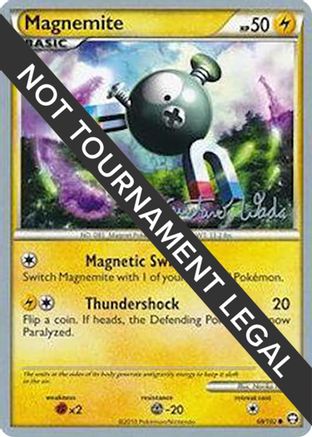 Magnemite - 2011 (Gustavo Wada) 068  World Championship Decks - Common