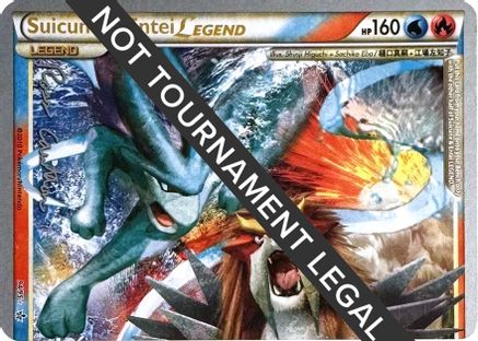 Suicune & Entei LEGEND (94) 094  World Championship Decks - Holo Rare