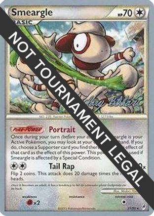 Smeargle - 2012 (Zachary Bokhari) 021  World Championship Decks - Rare