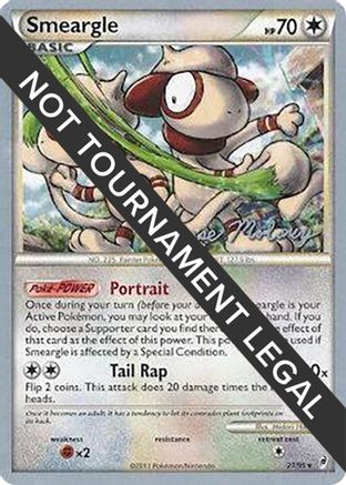 Smeargle - 2012 (Chase Moloney) 021  World Championship Decks - Rare