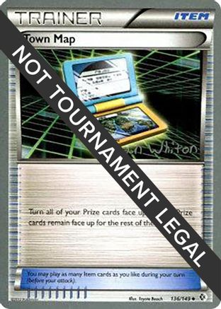 Town Map - 2013 (Ian Whiton) 136  World Championship Decks - Uncommon