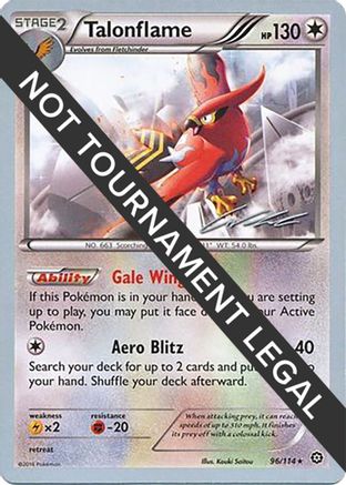 Talonflame - 2016 (Cody Walinski) 096  World Championship Decks - Rare