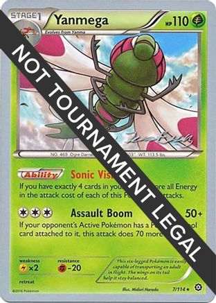 Yanmega - 2016 (Jesper Eriksen) 007  World Championship Decks - Rare