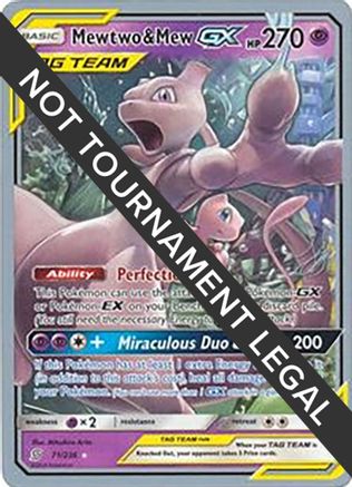 Mewtwo & Mew GX - 2019 (Henry Brand) 071  World Championship Decks - Ultra Rare