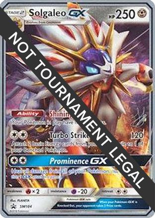 Solgaleo GX - 2019 (Henry Brand) SM104  World Championship Decks - Promo