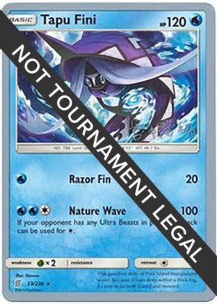 Tapu Fini - 2019 (Haruki Miyamoto) 053  World Championship Decks - Rare