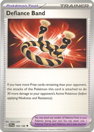 Defiance Band 169  SV01 Scarlet & Violet Base Set - Uncommon