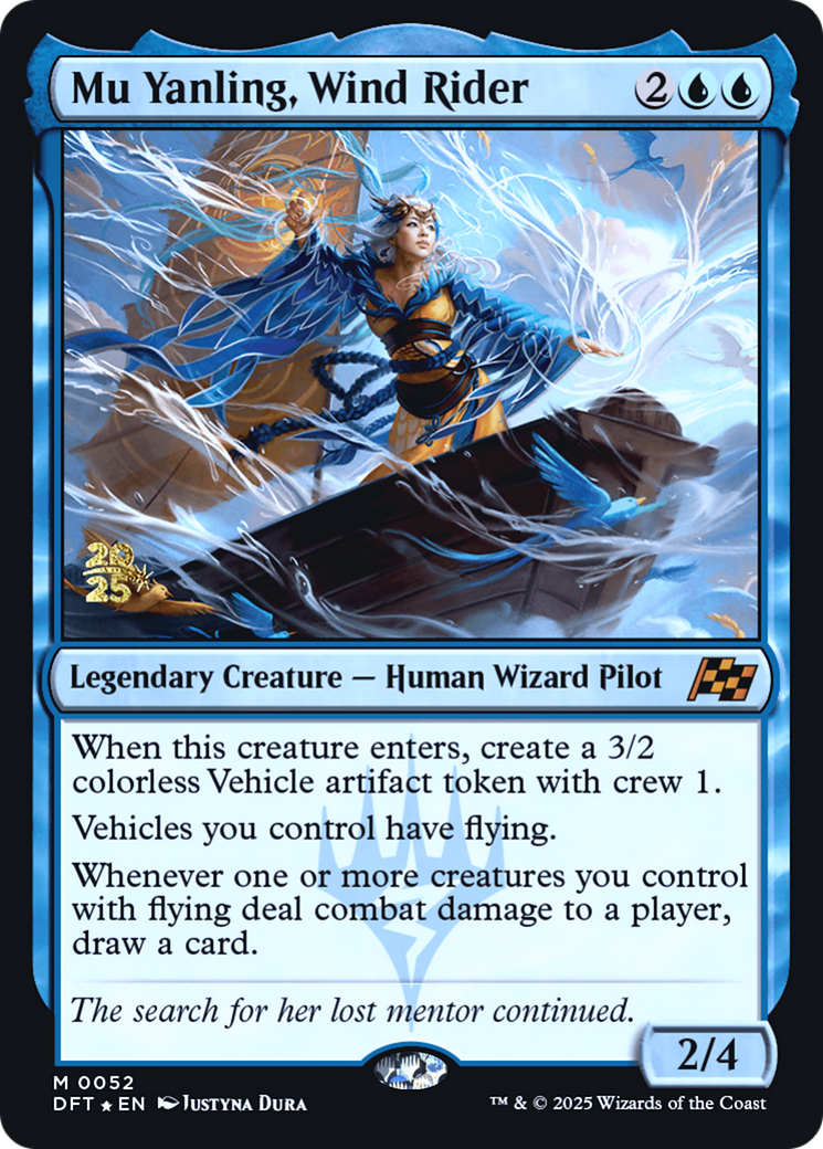 Mu Yanling, Wind Rider [Aetherdrift Prerelease Promos]