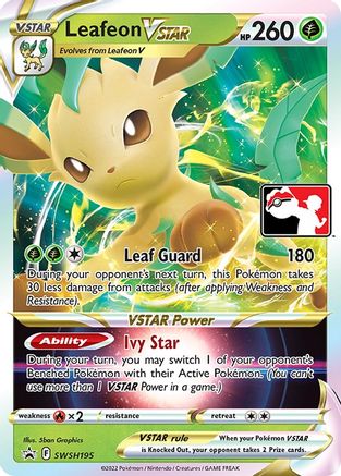 Leafeon VSTAR  - Holofoil Prize Pack Series Cards - Promo
