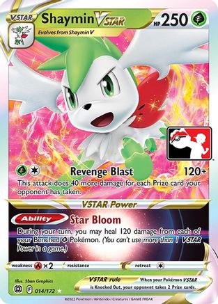 Shaymin VSTAR  - Holofoil Prize Pack Series Cards - Ultra Rare