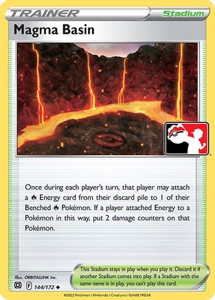Magma Basin  - Holofoil Prize Pack Series Cards - Uncommon