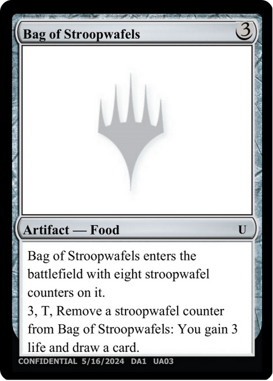 Bag of Stroopwafels (UNK-UA03A) - Unknown Event