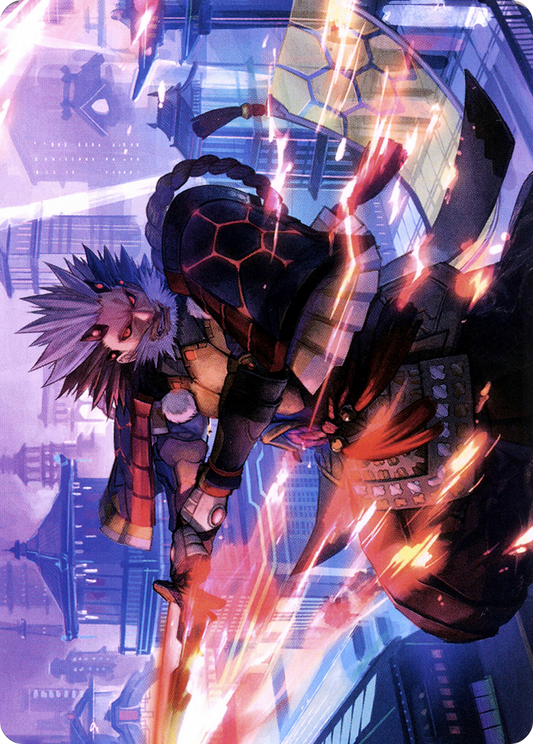 Isshin, Two Heavens as One // Isshin, Two Heavens as One (ANEO-069) - Neon Dynasty Art Series (Borderless) Foil