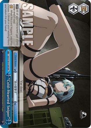 "Cold-Hearted Sniper" (RRR) (SAO/S100-E100R RRR) - Sword Art Online Animation 10th Anniversary