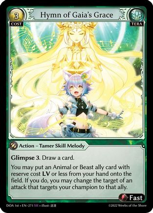 Hymn of Gaia's Grace (271) - Dawn of Ashes 1st Edition