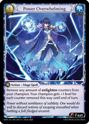 Power Overwhelming (245) - Dawn of Ashes 1st Edition