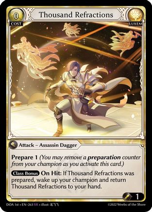Thousand Refractions (263) - Dawn of Ashes 1st Edition