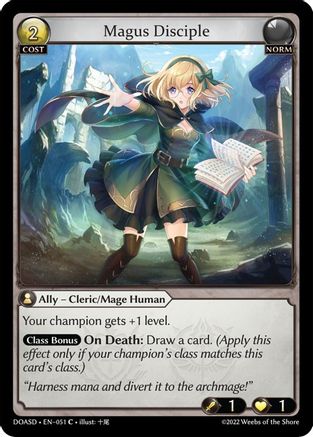 Magus Disciple (051) - Dawn of Ashes Starter Decks