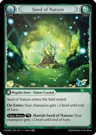 Seed of Nature (037) - Dawn of Ashes Starter Decks