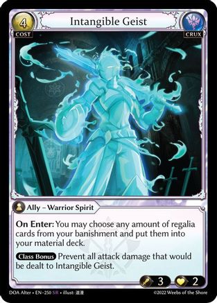 Intangible Geist (250) - Dawn of Ashes Alter Edition