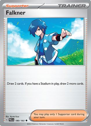 Falkner 180/193  SV02 Paldea Evolved - Uncommon