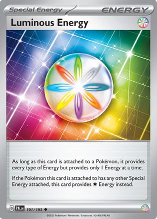 Luminous Energy 191  SV02 Paldea Evolved - Uncommon