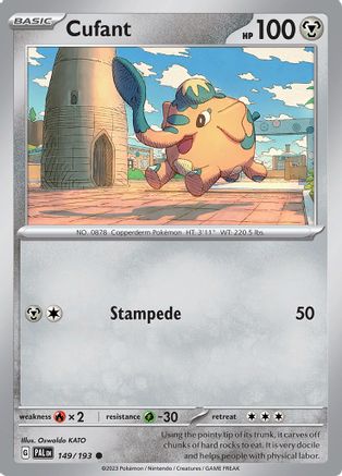 Cufant 149  SV02 Paldea Evolved - Common